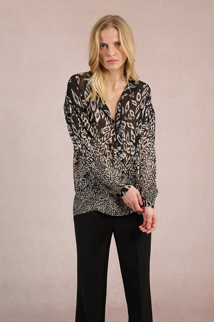 MOLLY BRACKEN - Black Estelle Blouse