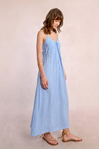 MOLLY BRACKEN - Ladies Woven Dress - Light Blue