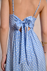 MOLLY BRACKEN - Ladies Woven Dress - Light Blue