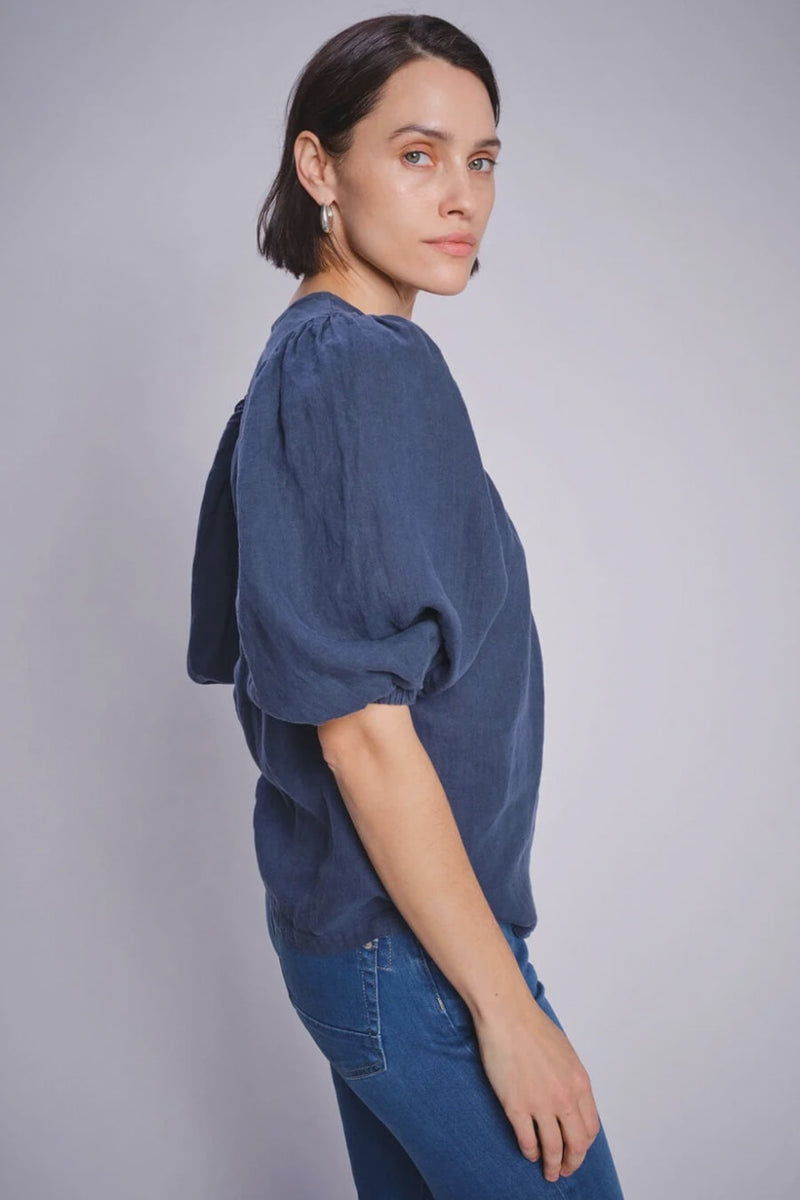 MOS MOSH - Taissa Linen Blouse - Spellbound