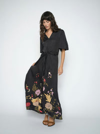 MOS MOSH - Wandi Flowwi Dress - Black