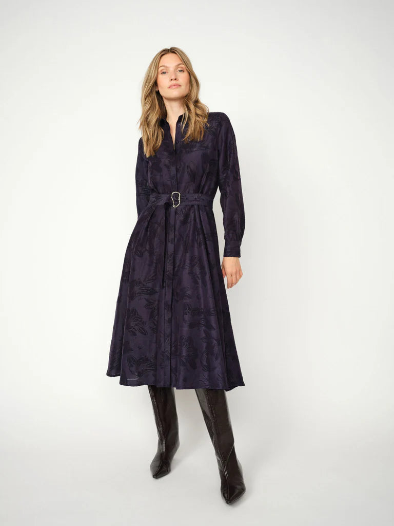 MOS MOSH - Bey Tul Dress - Maritime Blue
