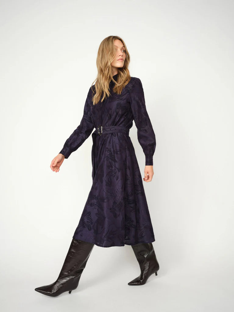 MOS MOSH - Bey Tul Dress - Maritime Blue