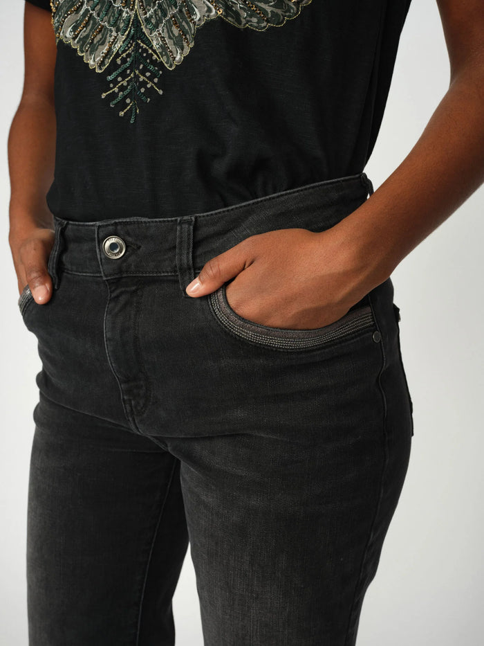 MOS MOSH - Cecilia Perla Jeans - Dark Grey