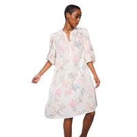 MOS MOSH - Iqala Leavy Dress - Ecru