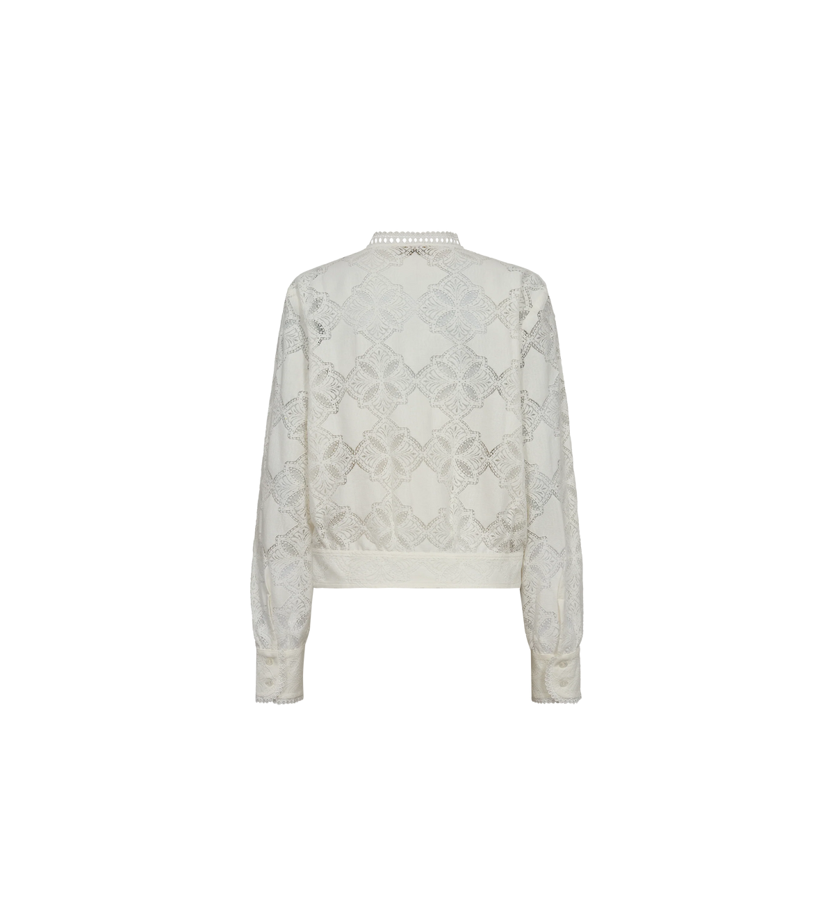 MOS MOSH - Monia Yen Lace Shirt - Ecru