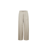 MOS MOSH - Rita Satin Pant - Feather Gray