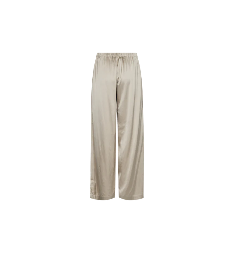MOS MOSH - Rita Satin Pant - Feather Gray