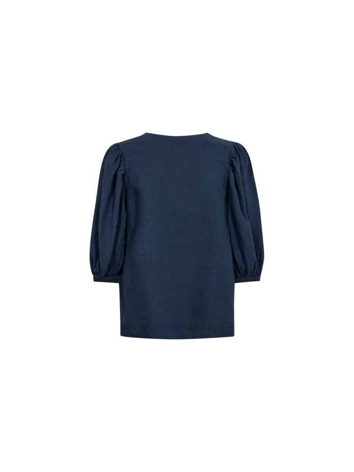 MOS MOSH - Taissa Linen Blouse - Spellbound