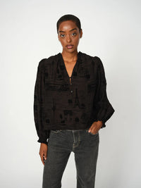 MOS MOSH - Tazzin Tale Light Blouse - Black