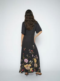 MOS MOSH - Wandi Flowwi Dress - Black