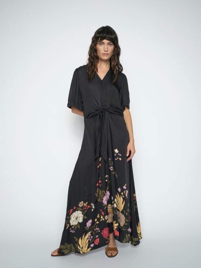 MOS MOSH - Wandi Flowwi Dress - Black