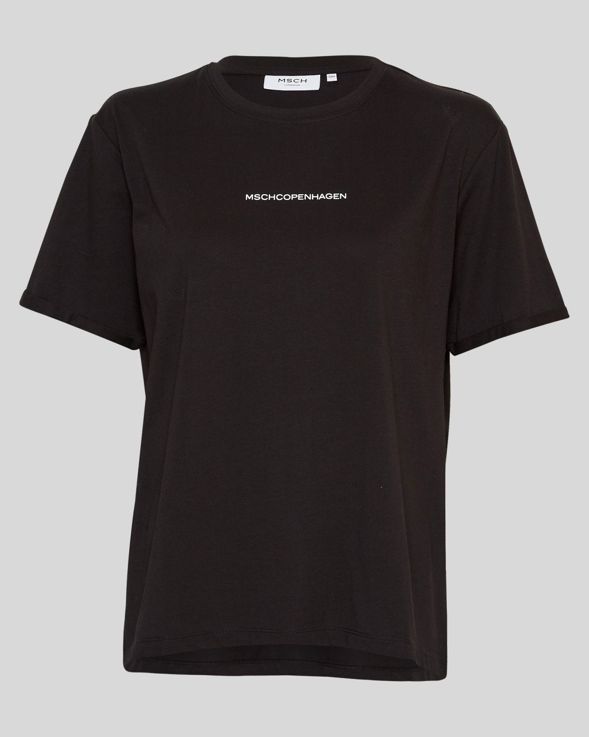 MSCH - Terina Organic Small Logo Tee - Black/White