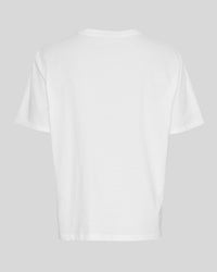 MSCH - Terina Organic Small Logo Tee - White/Black