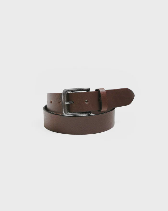 PARISIAN - Mulberry Leather Belt - Brown