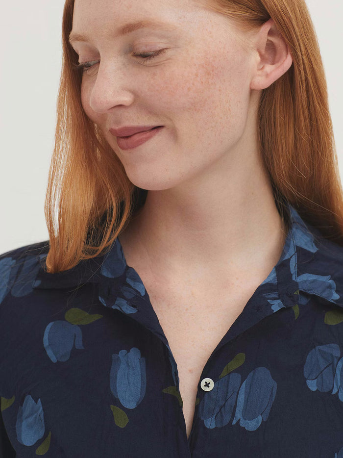 NICE THINGS - Shirt - Navy