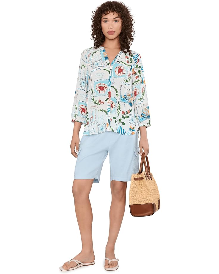 NYDJ - Pintuck Blouse - Dreamscape