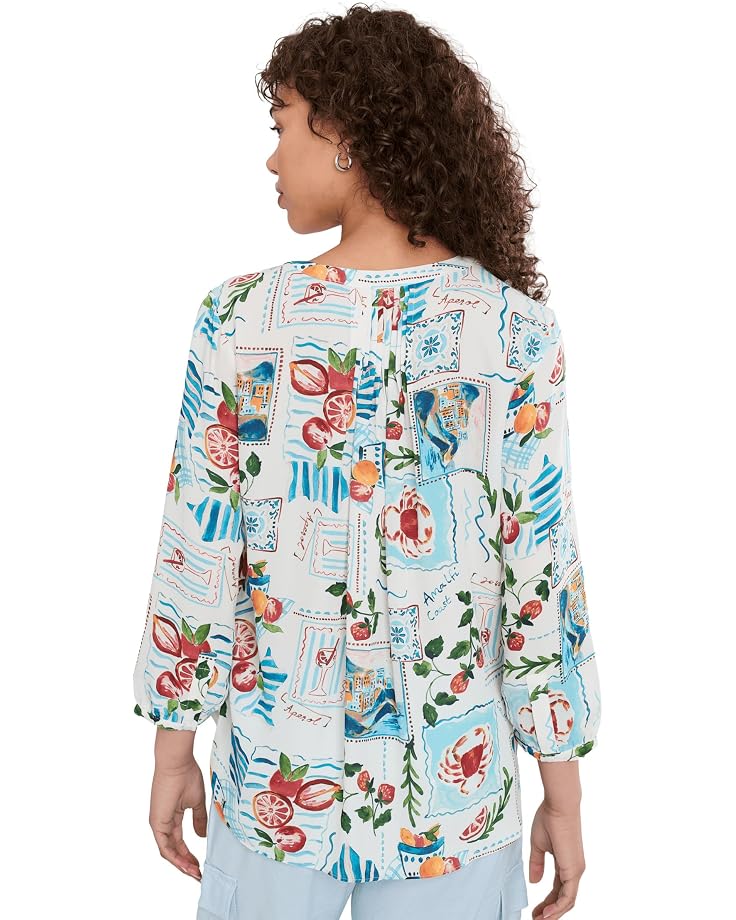 NYDJ - Pintuck Blouse - Dreamscape