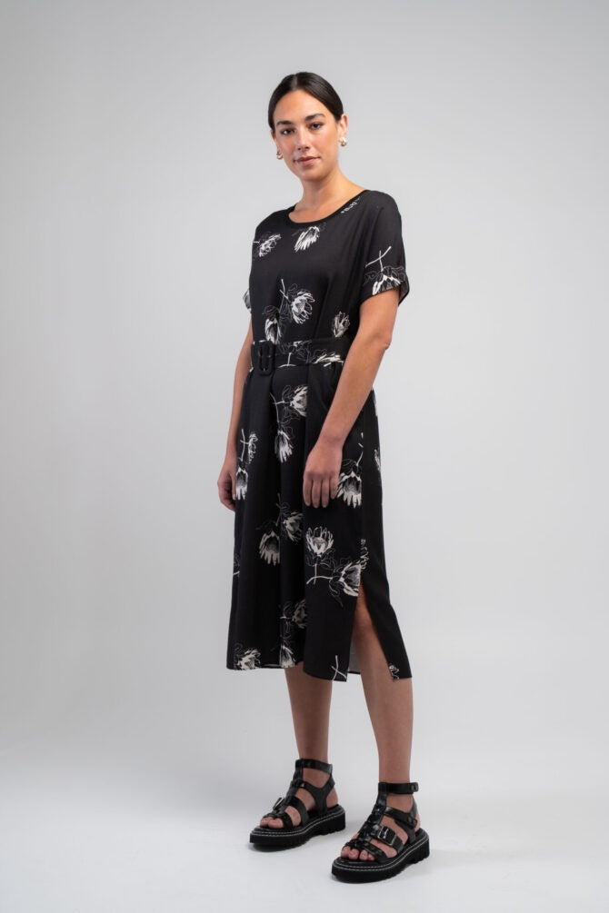 OBI - Protea Relaxed Shift Dress - Multi