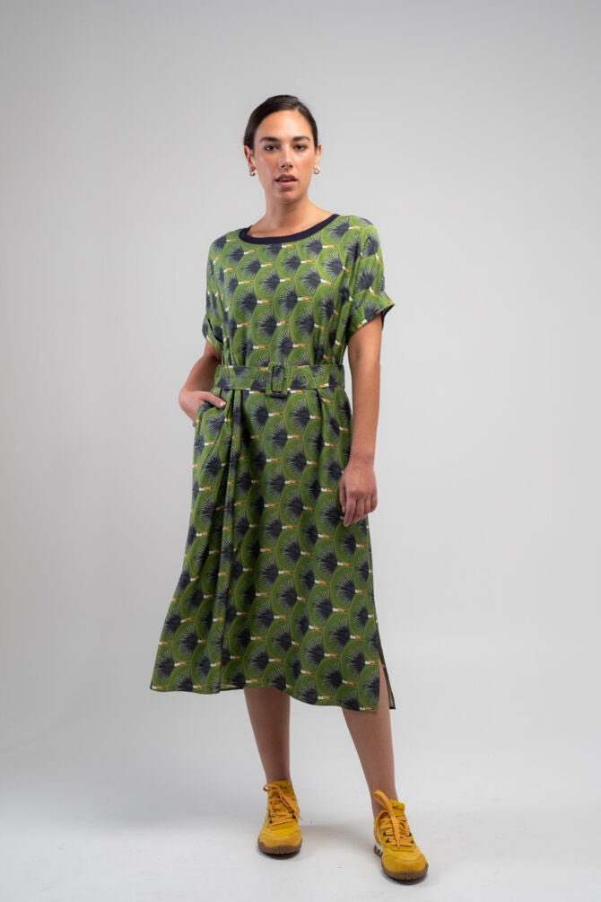 OBI - Toucan Relaxed Shift Dress - Multi