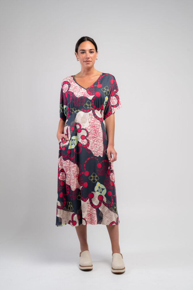 OBI - Marakesh Shift Dress - Multi
