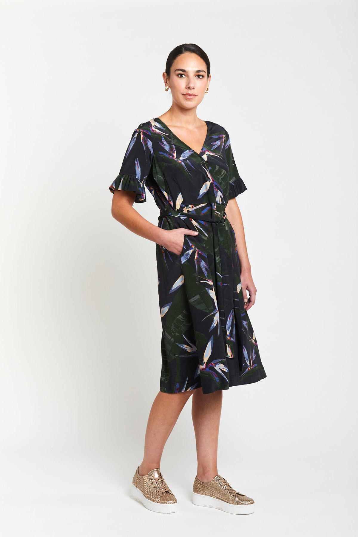 OBI - Paradise Shift Dress - Multi