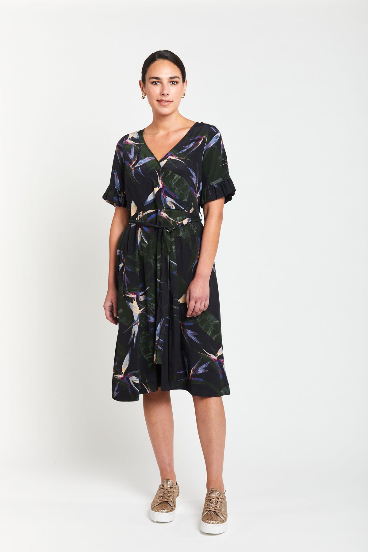 OBI - Paradise Shift Dress - Multi