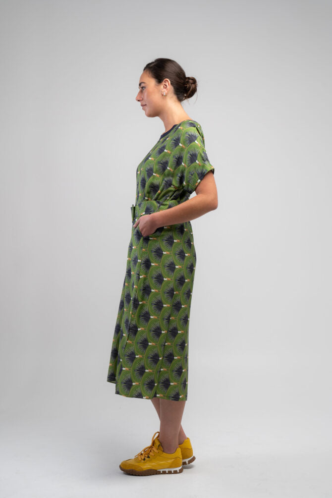 OBI - Toucan Relaxed Shift Dress - Multi