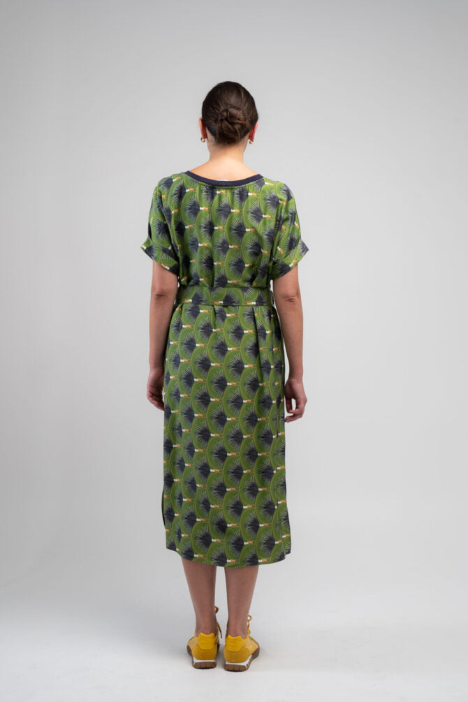 OBI - Toucan Relaxed Shift Dress - Multi