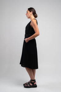 OBI - Velocity Pleated Sundress - Black