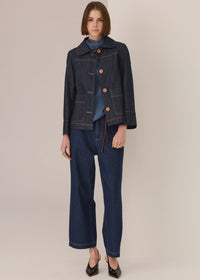 POL - Andie Denim Jacket - Dark Wash