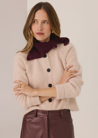 POL - Carmel Knit Scarf - Merlot