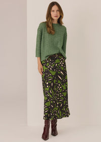 POL - Keaton Bias Skirt - Keaton Print