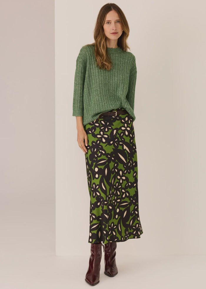POL - Keaton Bias Skirt - Keaton Print