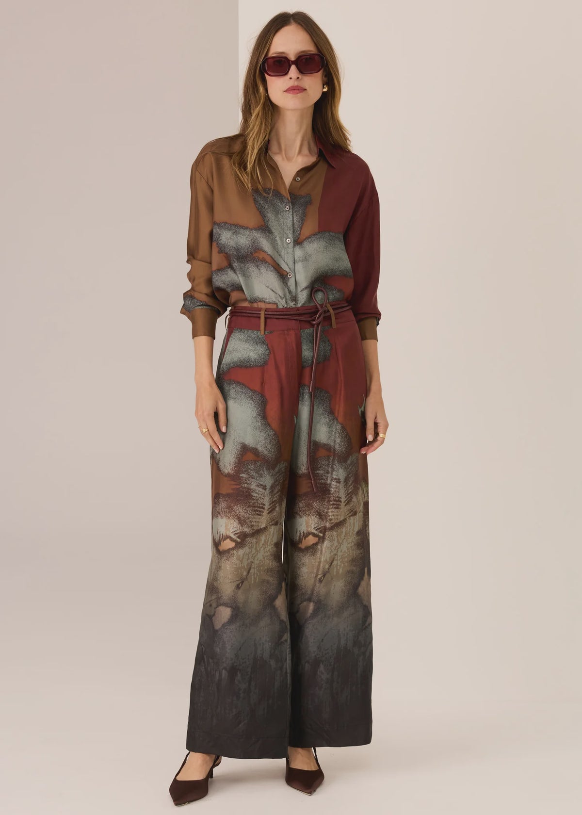 POL - Palisades Shirt - Palisades Print