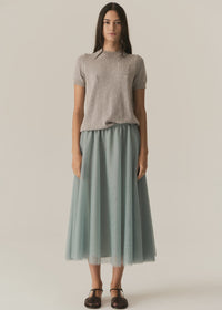 POL - Pax Lurex Tee - Stone