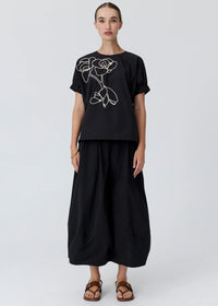 POL - Alma Bubble Skirt - Black