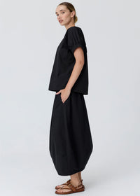 POL - Alma Bubble Skirt - Black