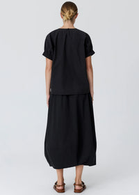 POL - Alma Bubble Skirt - Black