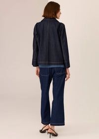 POL - Andie Denim Jacket - Dark Wash