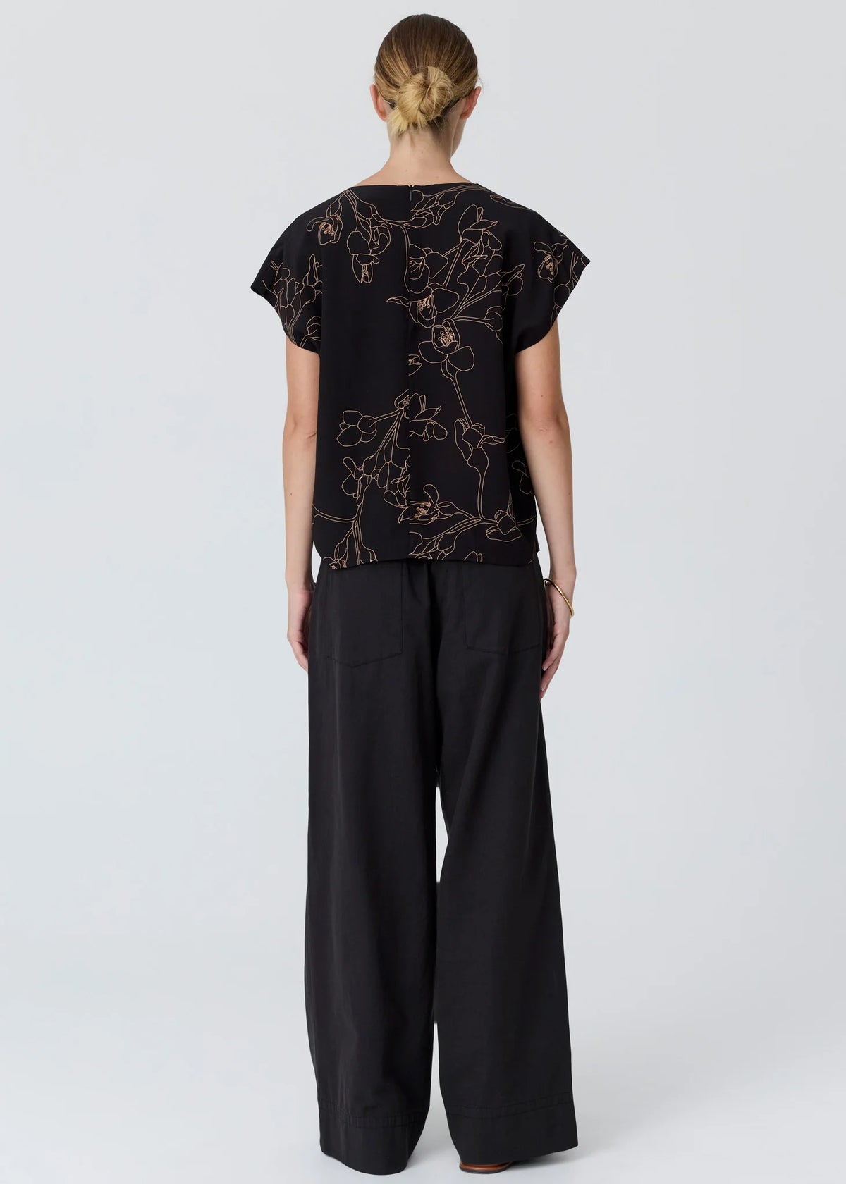 POL - Budd Cowl Neck Top - Budd Print