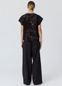 POL - Budd Cowl Neck Top - Budd Print