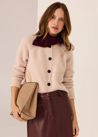 POL - Carmel Knit Scarf - Merlot