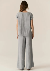 POL - Faire Belted Pant - Sky