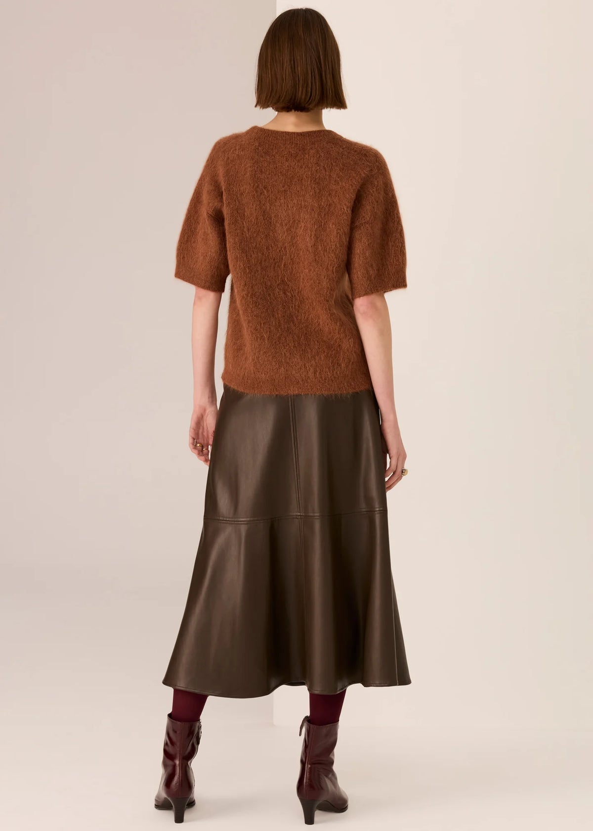 POL - Haviland Beaded Knit Tee - Toffee