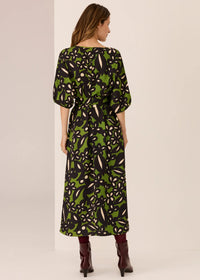 POL - Keaton Tie Dress - Keaton Print