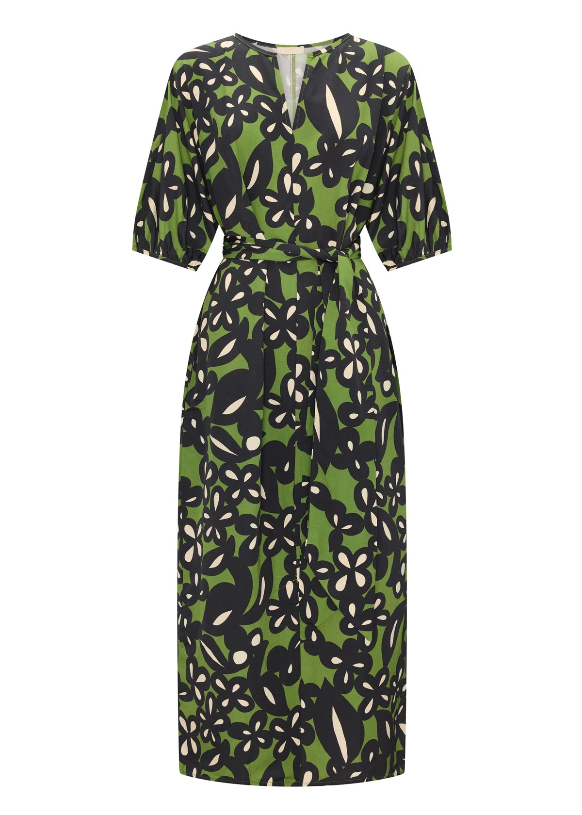 POL - Keaton Tie Dress - Keaton Print