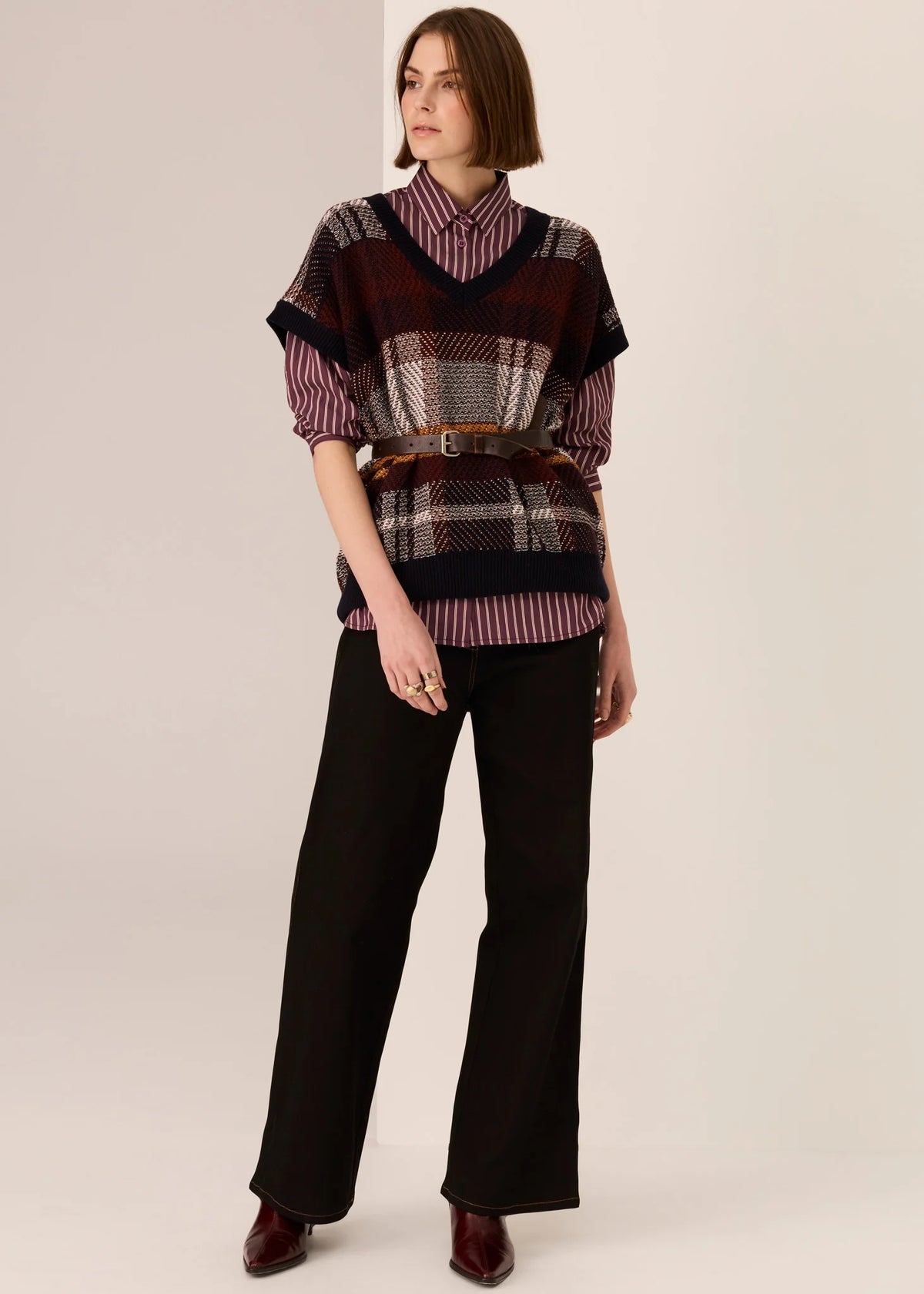 POL - Lana Wide Leg Jean - Black