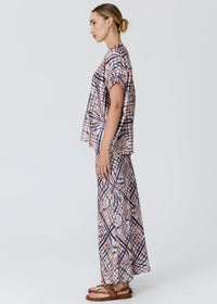 POL - Lattice Top - Pink Check