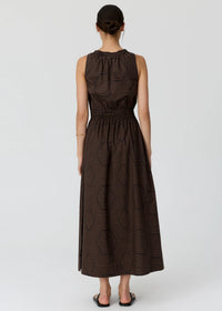 POL - Trellis Tank Dress - Trellis Print
